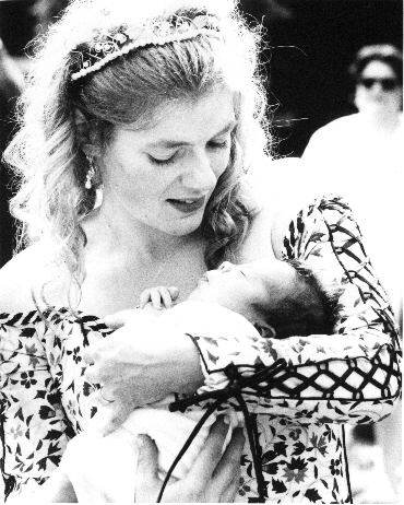 Francesca, the youngest guest